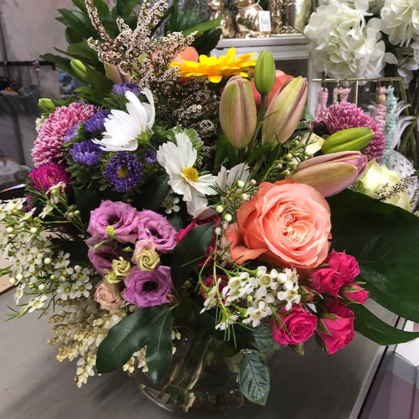 Bold & Moody With Different Flowers — Florist in Birtinya, QLD