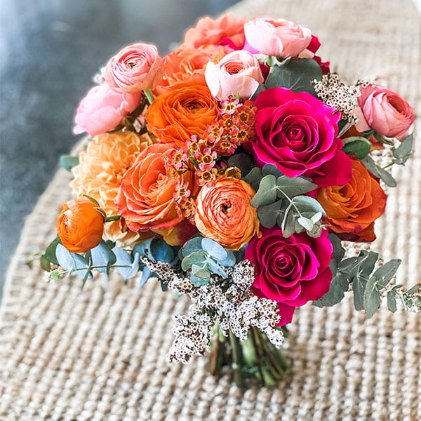 Birght & Colorful Bride Bouquet — Florist in Birtinya, QLD