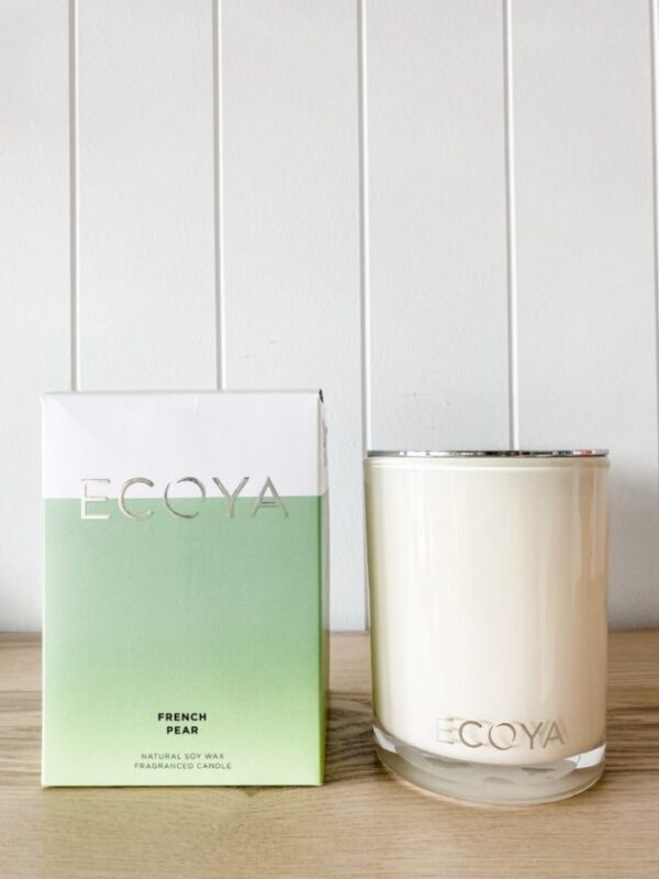 Ecoya Soy Candle in French Pear Scent — Florist in Birtinya, QLD