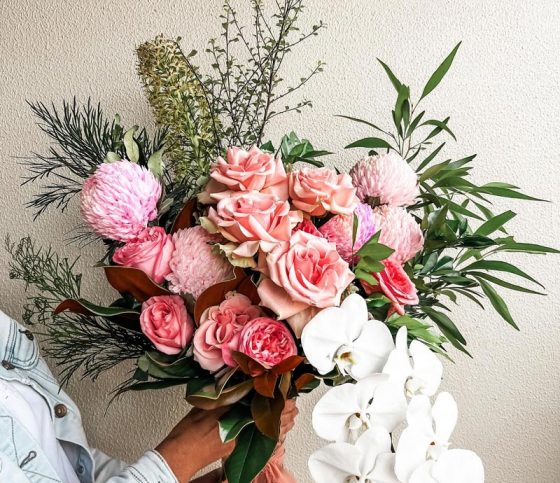 Pink And White Flowers